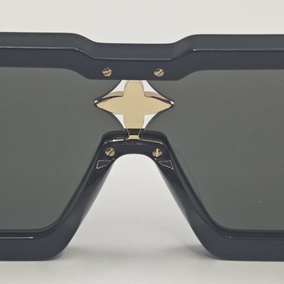 Louis Vuitton Black and Gold Sunglasses main image 5